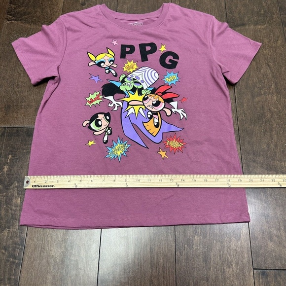 POWERPUFF GIRLS MOJO CARTOON NETWORK OFFICIALLY LICENSED GRAPHIC TEE T-SHIRT Med - Picture 3 of 5